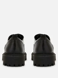 Chunky Lace-Up Wingtips