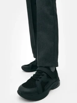 Chunky Mesh School Sneakers