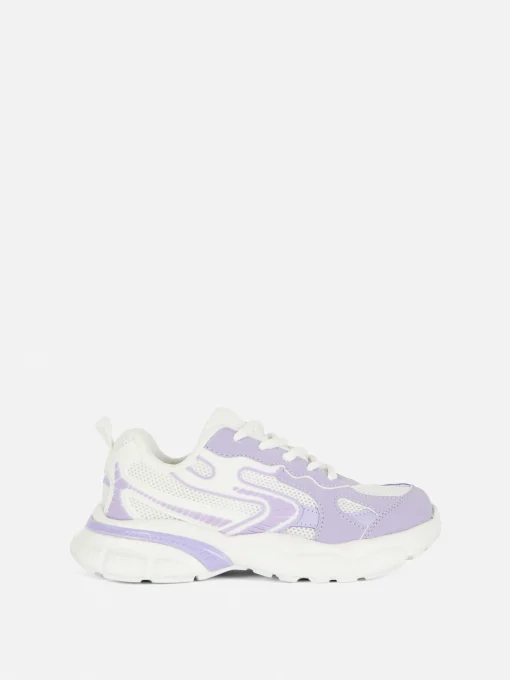 Chunky Paneled Sneakers