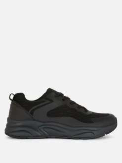 Chunky Paneled Sneakers