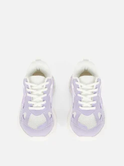 Chunky Paneled Sneakers