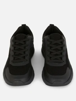 Chunky Paneled Sneakers