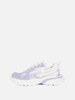 Chunky Paneled Sneakers