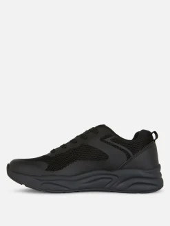 Chunky Paneled Sneakers