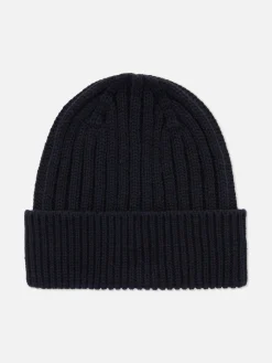Chunky Ribbed Beanie Hat