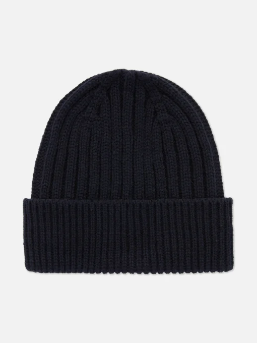 Chunky Ribbed Beanie Hat