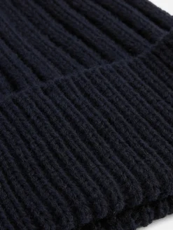 Chunky Ribbed Beanie Hat