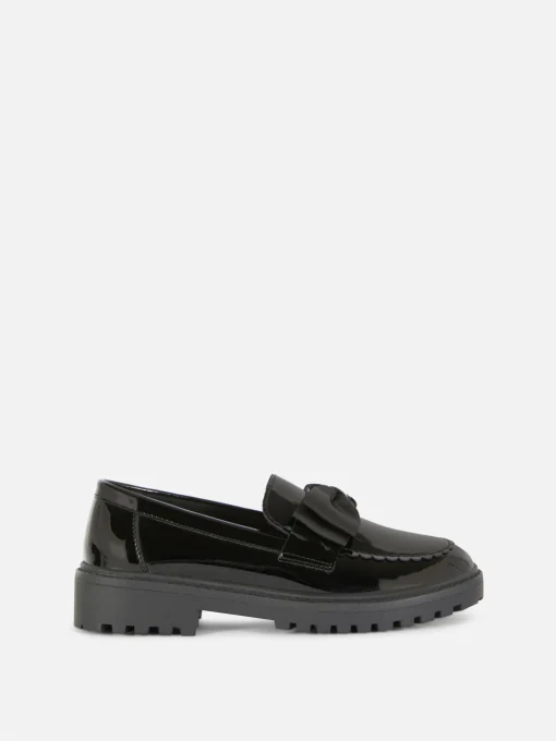 Chunky School Loafers
