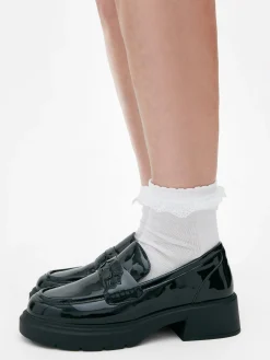 Chunky School Loafers
