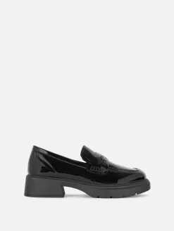 Chunky School Loafers
