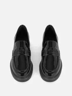 Chunky School Loafers