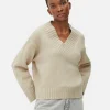 Chunky V-Neck Sweater