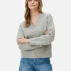 Chunky V-Neck Sweater
