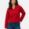 Chunky V-Neck Sweater