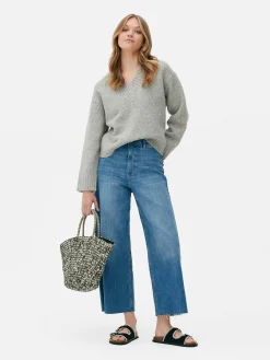 Chunky V-Neck Sweater