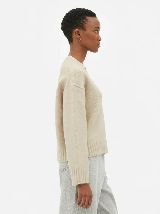 Chunky V-Neck Sweater