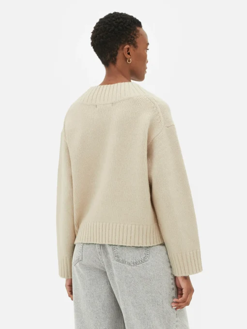 Chunky V-Neck Sweater