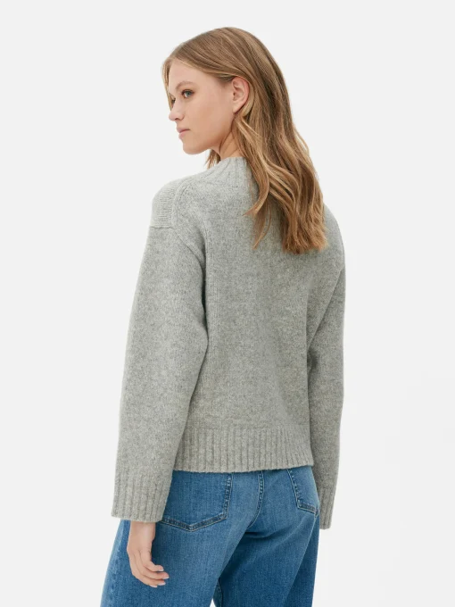 Chunky V-Neck Sweater