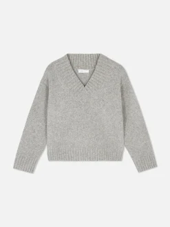 Chunky V-Neck Sweater