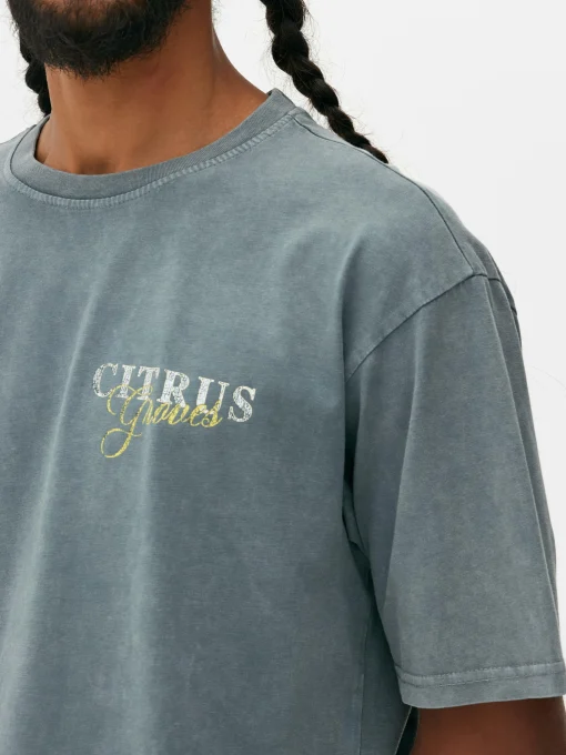 Citrus Print T-Shirt
