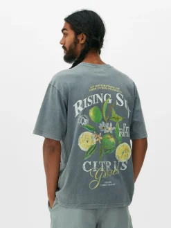 Citrus Print T-Shirt