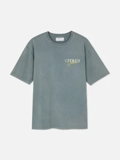 Citrus Print T-Shirt