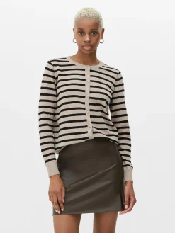 Classic Crew Neck Cardigan