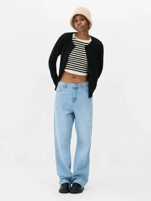 Classic Crew Neck Cardigan
