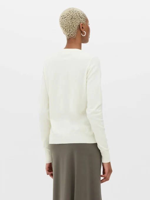 Classic Crew Neck Cardigan
