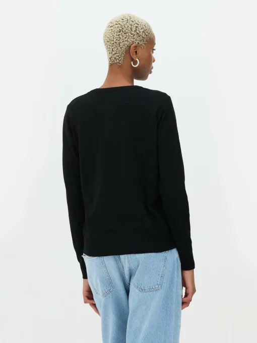 Classic Crew Neck Cardigan
