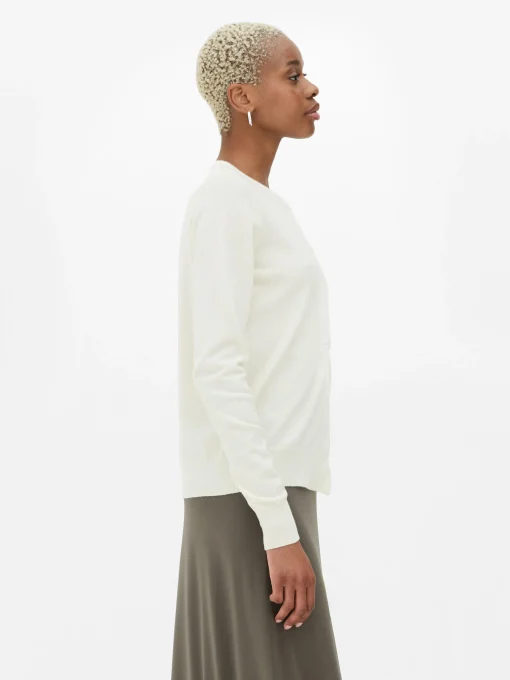 Classic Crew Neck Cardigan