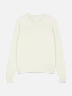 Classic Crew Neck Cardigan