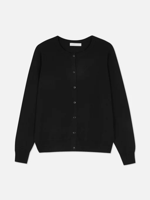 Classic Crew Neck Cardigan