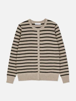 Classic Crew Neck Cardigan