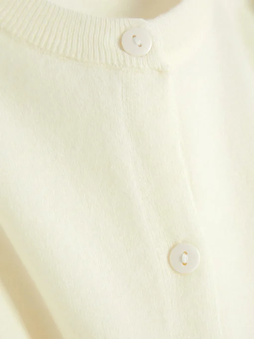 Classic Crew Neck Cardigan