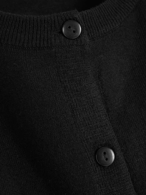 Classic Crew Neck Cardigan