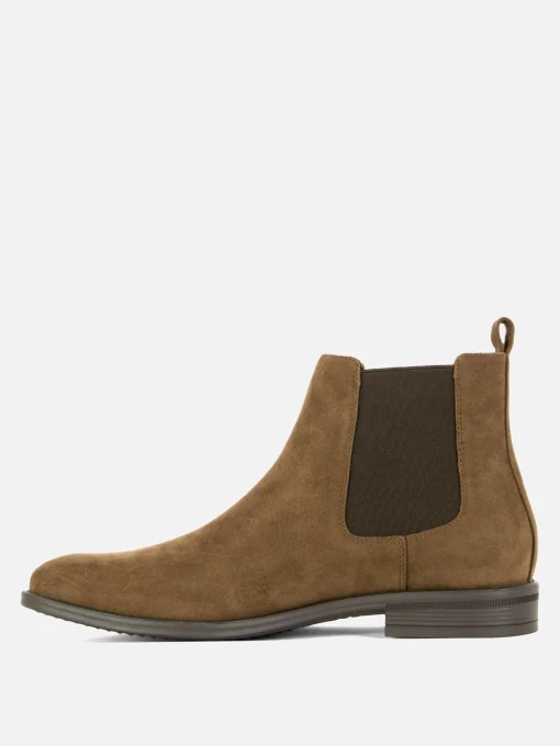Classic Faux Suede Chelsea Boots