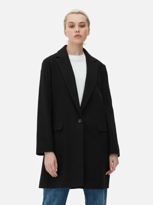 Classic Single-Breasted Coat