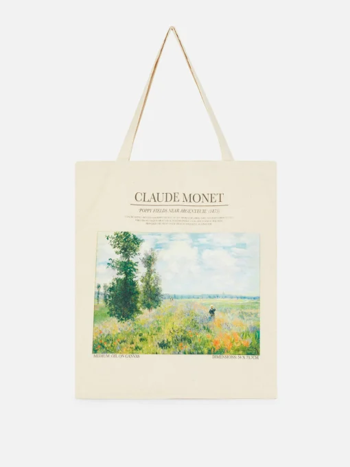 Claude Monet Canvas Bag