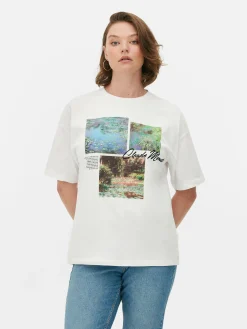 Claude Monet Panel Graphic T-Shirt
