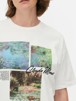 Claude Monet Panel Graphic T-Shirt