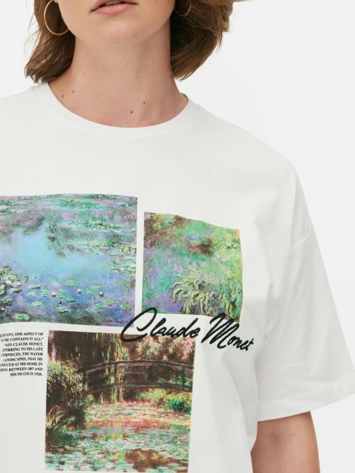 Claude Monet Panel Graphic T-Shirt