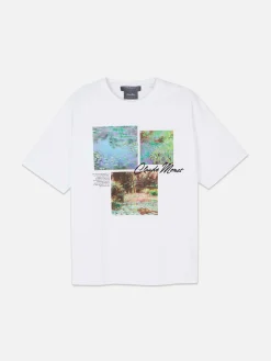 Claude Monet Panel Graphic T-Shirt