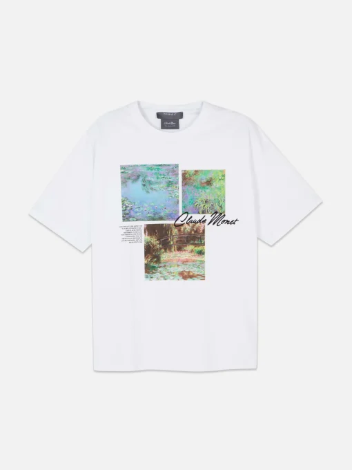 Claude Monet Panel Graphic T-Shirt