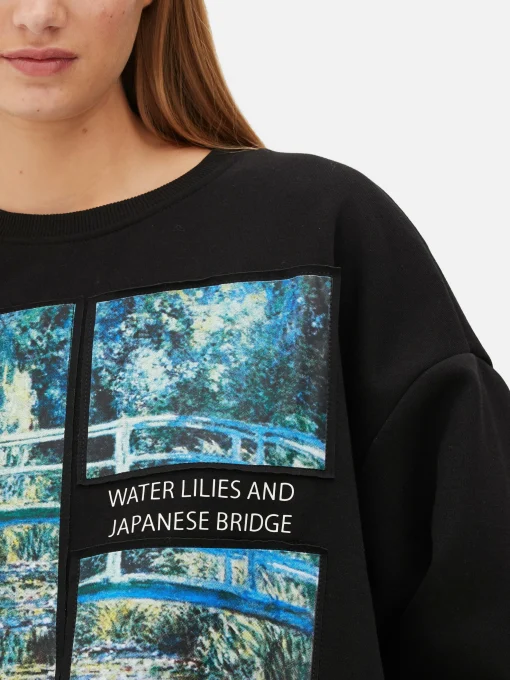 Claude Monet Water Lillies Sweatshirt