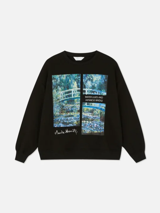 Claude Monet Water Lillies Sweatshirt