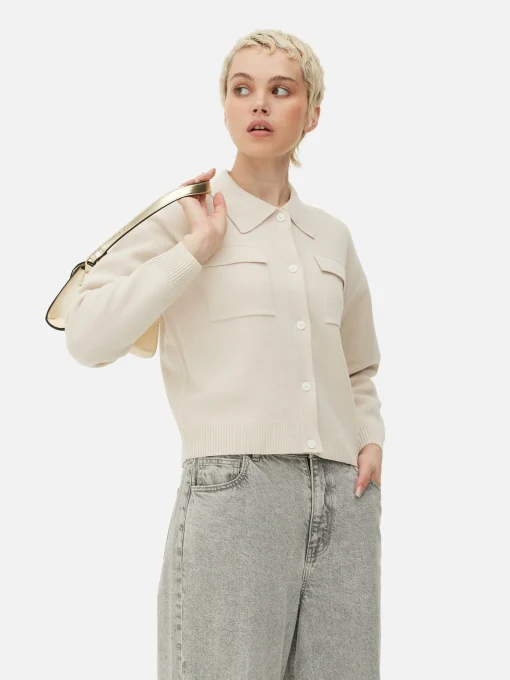 Collared Cardigan