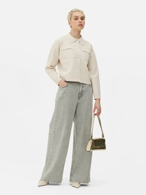 Collared Cardigan