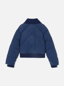 Collared Puffer Jacket