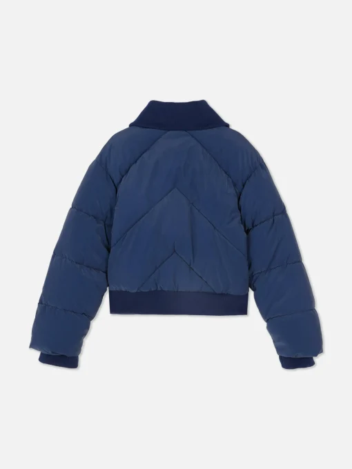 Collared Puffer Jacket